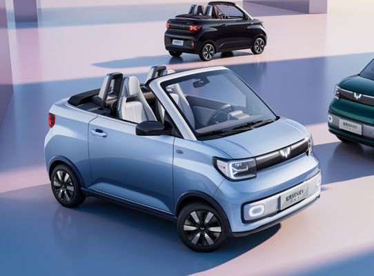 Carro Mini Wuling Hong Guang de Wuling Ev de 2 assentos das portas 2 280KM