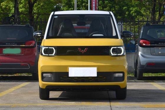3 portas 4 assentos Wuling Hongguang EV Wuling Mini Electric Car 120-170KM