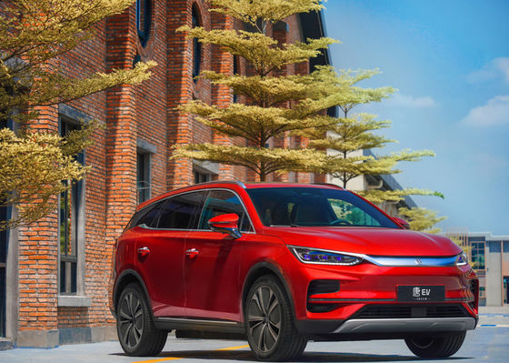 600-730KM Byd Tang Electric Car Midsize SUV 5 portas 7 assentos