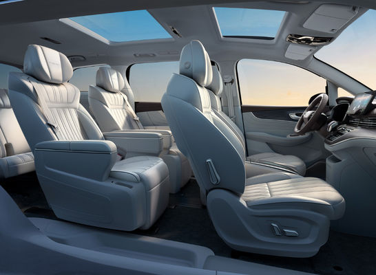 Tamanho meados de elétrico de Roewe IMAX8 EV dos assentos das portas 7 do carro 5 de 550KM MPV grande