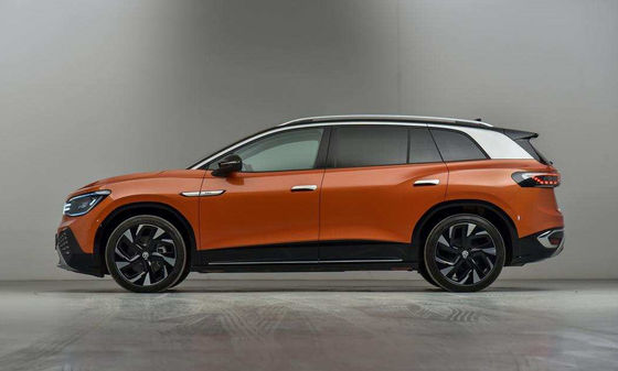 Portas meados de 7seats do tamanho 5 da VW ID.6 CROZZ dos carros da VW EV de 439-586KM grandes
