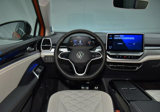 Portas meados de 7seats do tamanho 5 da VW ID.6 CROZZ dos carros da VW EV de 439-586KM grandes