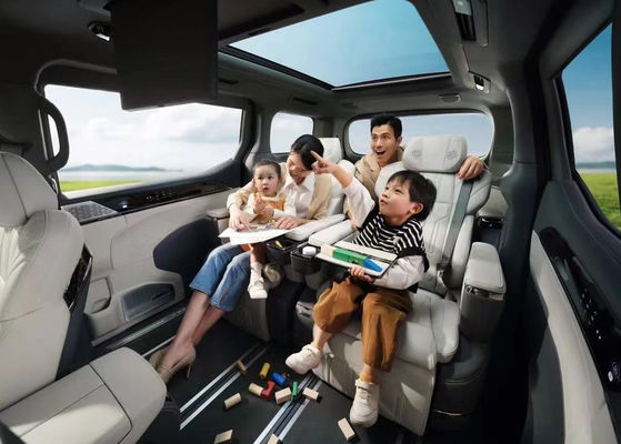 5 longa distância do carro elétrico 702-822KM de Geely Zeekr Ev 009 Zeekr dos assentos das portas 6