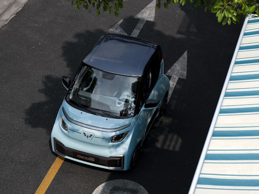 3 portas 2 assentos Wuling Hongguang EV 305KM Hong Guang Mini Ev
