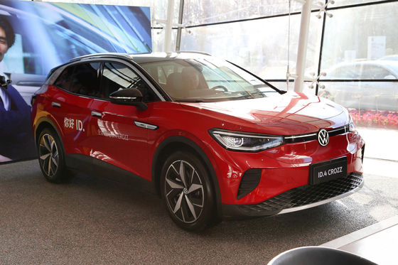Carro elétrico 400-550KM Suv elétrico puro do sedan da VW de ID.4 CROZZ 5 portas 5 assentos