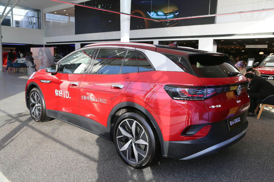 Carro elétrico 400-550KM Suv elétrico puro do sedan da VW de ID.4 CROZZ 5 portas 5 assentos