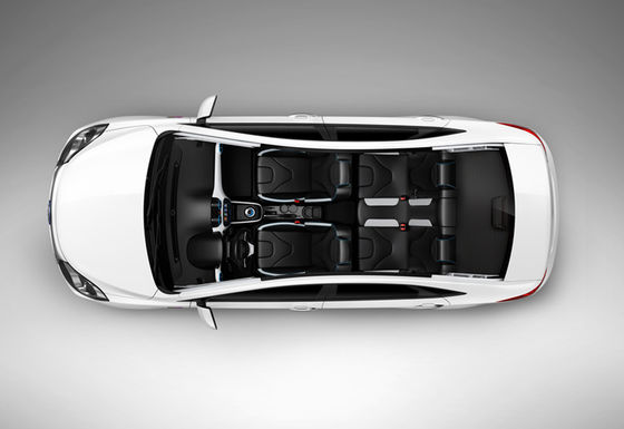 4 carro pequeno de JAC Electric Car 320KM JAC IEV7L Ev dos assentos das portas 5