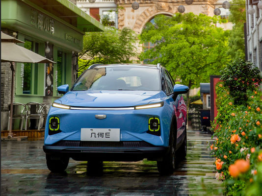 geometria elétrica E Geely 320-410KM de 60kw Geely Suv 5 portas 4 assentos