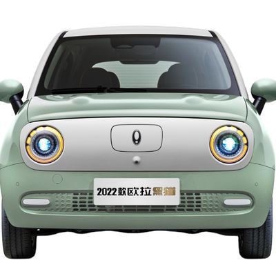 Preto Cat Sedan Electric Car de ORA 301-405KM 5 portas 4 assentos