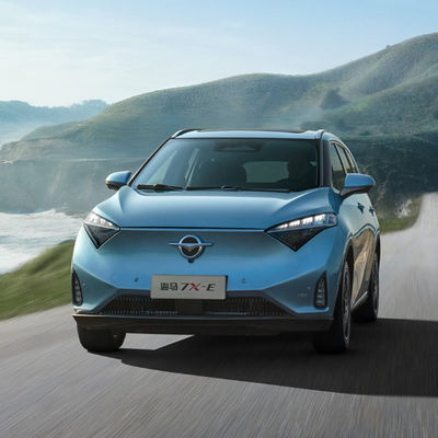 O carro elétrico 2022 510KM de Haima 7X Mpv 5 portas 7 assenta a carga 0.45H rápida