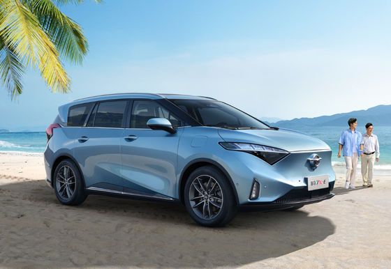 O carro elétrico 2022 510KM de Haima 7X Mpv 5 portas 7 assenta a carga 0.45H rápida